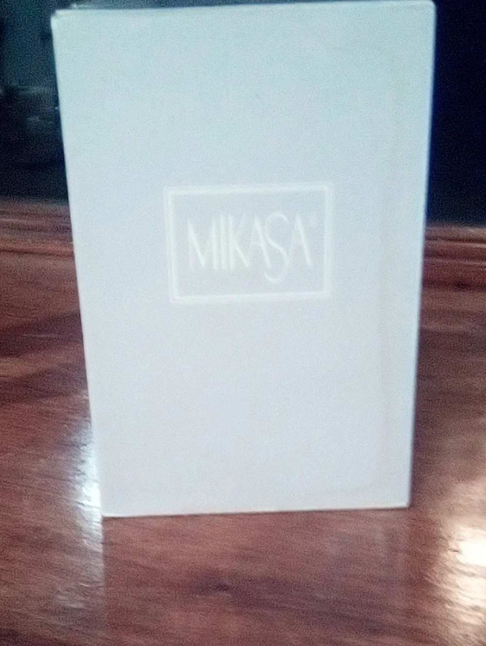 Mikasa Fluted Gold Champ Set of 4 Clear Champagne Flutes Like New